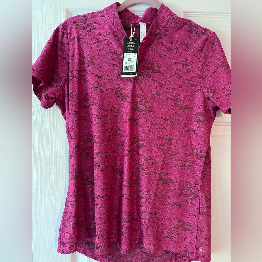 NWT Adidas Women's Golf Shirt, Large